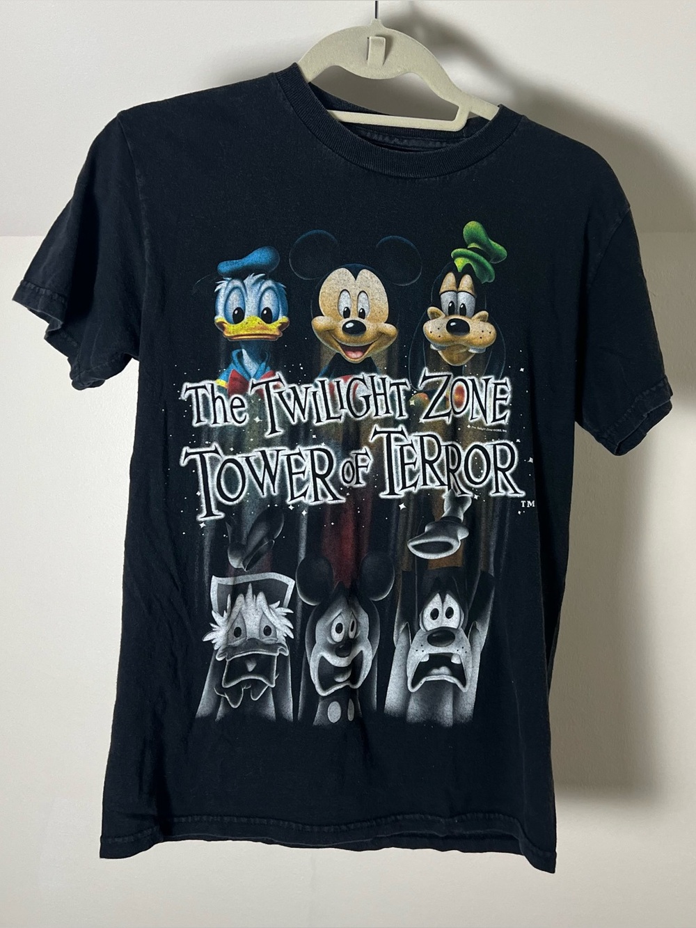 Disney Black Short-Sleeve Twilight Zone Tower of Terror Character Tee